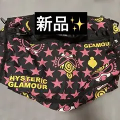 【新品】ヒスミニ　HYSTERIC GLAMOUR ボストンバッグ 星柄のサムネイル