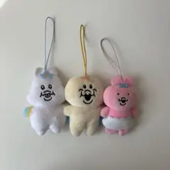 ガチャガチャ おぱんちゅうさぎ 可哀想に んぽちゃむ マスコットキーホルダー