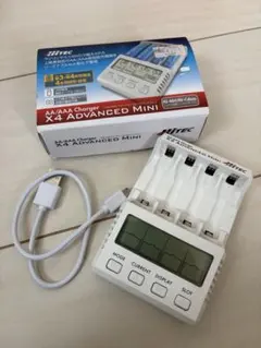 ハイテック AA/AAAチャージャー X4 Advanced mini ホワイトのサムネイル