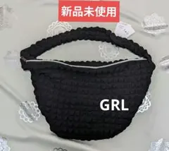 新品 GRL バッグ ブラック ショルダーバッグ 即購入⭕️