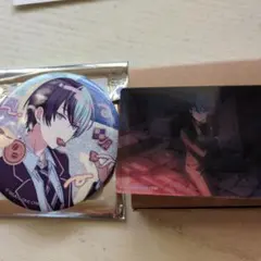 プロセカ グリッター缶バッジ 青柳冬弥 バースデー