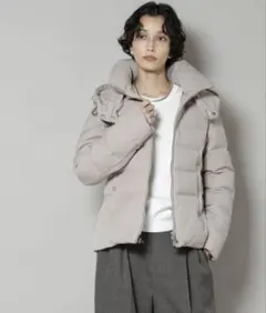 ナノ・ユニバース「西川ダウン(R)」サージショートダウン