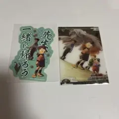 きり丸土井先生モバイルステッカー　クリアカード