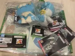 一番くじ ポケモン ぬいぐるみ ハンドタオル ラバーコースター