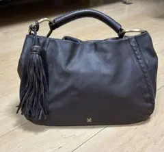 SAZABY 本革 タッセル付きハンドバッグ タマリ様専用