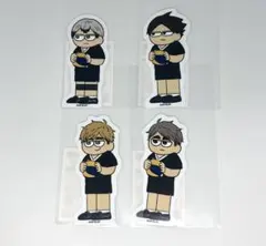 ハイキュー ジロリ ステッカー 宮 侑 治 北 角名 セット 稲荷崎