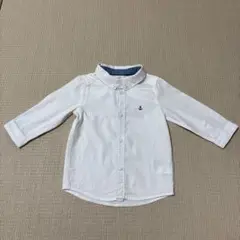 【新品未使用】H&Mホワイトシャツ 80 白シャツ