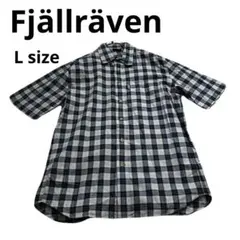 美品　Fjällräven メンズ 半袖シャツ チェック柄　春夏コーデのサムネイル