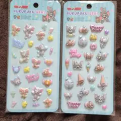 トムとジェリー ぷくぷくシール 2シートセット