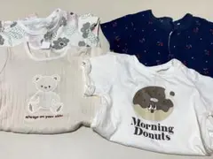 ベビー ロンパース カバーオール 4点セット