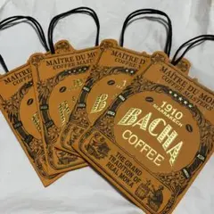 bacha coffee 紙袋4枚