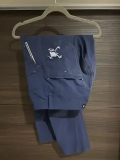 OAKLEY スカル ネイビー パンツ
