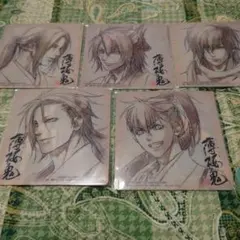 薄桜鬼 クリアジャケットスリックセット 5種セット