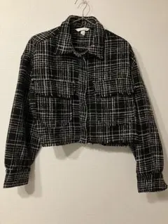 H&M レディース　ツイードジャケット　Mサイズ