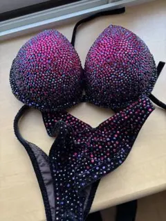 JBBF SV Bikini ビーズ装飾 ビキニ 黒と金 ストーン装飾 85C 2025年最新】SVビキニの人気アイテム - メルカリ