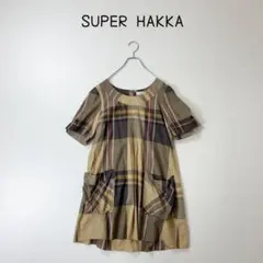 SUPER HAKKA チェックデザイン　チュニックのサムネイル