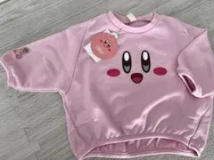 【新品タグ付き】アプレレクール カービィトレーナー　80サイズ