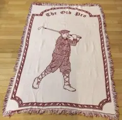 ラグ 大判 ヴィンテージ オールドイングリッシュ　古着 インテリア 北欧 ユーロ