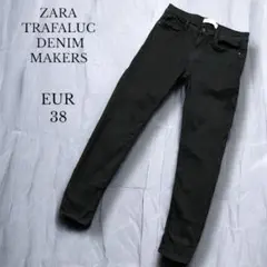 ^_^様専用 【ZARA TRFDENIM 】ブラックデニムEUR 38