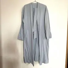 チャオパニックティピー　ブルー　ロングカーディガン　シミあり