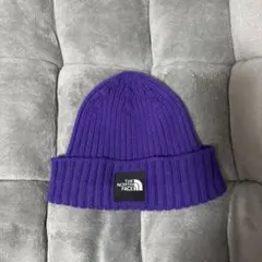 THE NORTH FACE 紫 ニット帽
