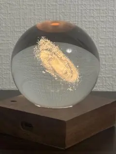 希少カラー ゴールデンフローライト マイカ 共生 スフィア 53mm 