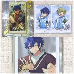 【あんスタ】日和·ジュン(中国/出会いチェキ風/花の波/3周年ぱしゃこれ)