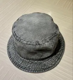 newhattanバケットハット グレー L/XL
