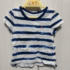 POLO RALPH LAUREN ストライプTシャツ 2/2T 90/52