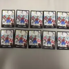 ワンピースカードゲーム ドン!!カード ルフィ 10枚セット 海賊王におれ