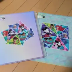 JALディズニークリアファイル2枚セット
