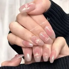 チーク　ミニハートネイル【NO.6】