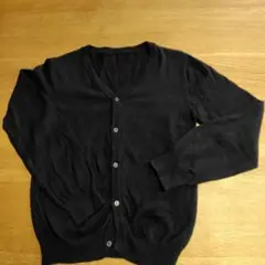 ベルメゾン　ブラック カーディガン 140