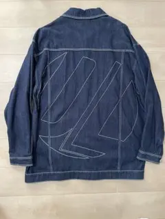 DUARISM DL CIRCLE LOGO DENIM JACKET