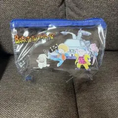 バックトゥザフューチャー 透明ポーチのサムネイル