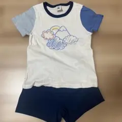 PETIT BATEAU パジャマ セットアップ 山柄のサムネイル