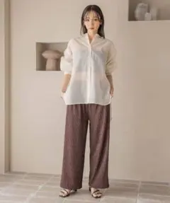LOWRYS FARM シアーシャツ Longのサムネイル
