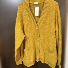 earth music&ecology ボタン付きカーディガン