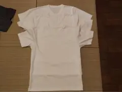 glimmer VネックTシャツ Sサイズ　ホワイト 3枚セットのサムネイル
