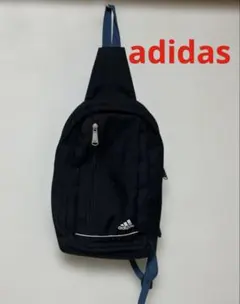 adidas ボディバッグ ワンショルダー ブラックのサムネイル