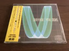 【シール帯】「バイタル・サインズ」サバイバー 日本盤 旧規格 税表記なし 帯付属