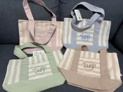 【色味は2枚目】Trader Joe's エコバッグ 4点セット ストライプ 色味は2枚目】Trader Joe's エコバッグ 4点セット ストライプ - メルカリ