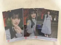 ≒JOY ニアジョイ 逢田珠里依 生写真 直筆 コンプセット 愛が痛かった