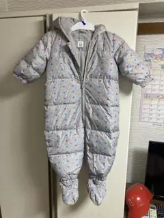 baby GAP 花柄ダウンスーツ 12-18ヶ月用　80サイズ