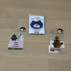 【新品未使用】mojojojo ブックマーカー アクリルクリップ まとめ売り