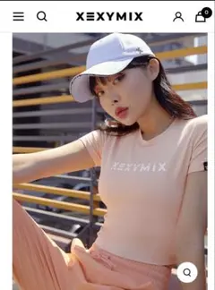 【XEXYMIX】クロップドTシャツS