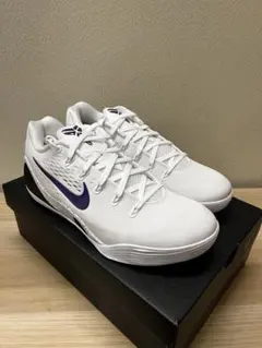 Nike Kobe 9 スニーカー ホワイト/パープル
