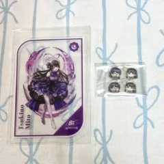 月ノ美兎　8周年　クリアカード　アクリルパーツ　セット