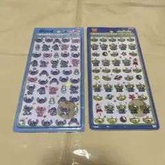 ボンボンドロップシール　ミニ トイストーリー リトルグリーンメン　 スティッチ