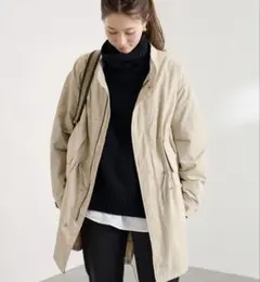 クリーニング済　美品　FRAMeWORK JOHNBULL ショートM65パーカ